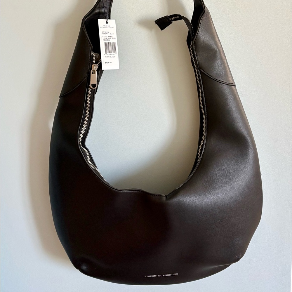 NWT French Connection Black Interior Bag